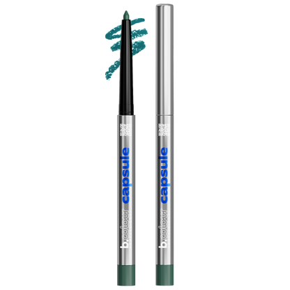 Automatic kajal eye pencil / 03 Jade green, B.COLOUR PROFESSIONAL CAPSULE, 0,25 g