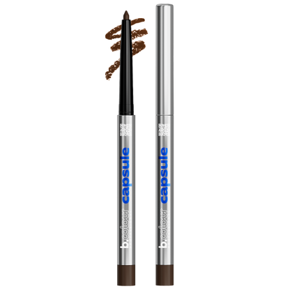 Automatic kajal eye pencil / 02 Brown, B.COLOUR PROFESSIONAL CAPSULE, 0,25 g